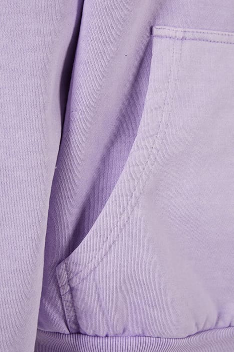 HEAVY TERRY GARMENT DYE HOODY LILAC 9