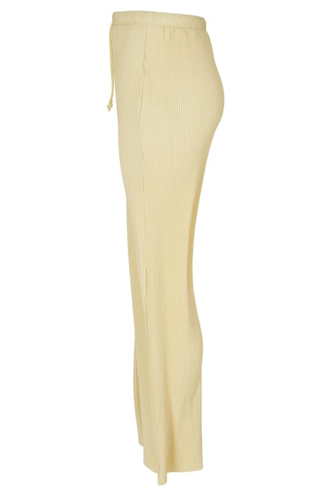 LADIES PLISSE PANTS SOFTYELLOW 8