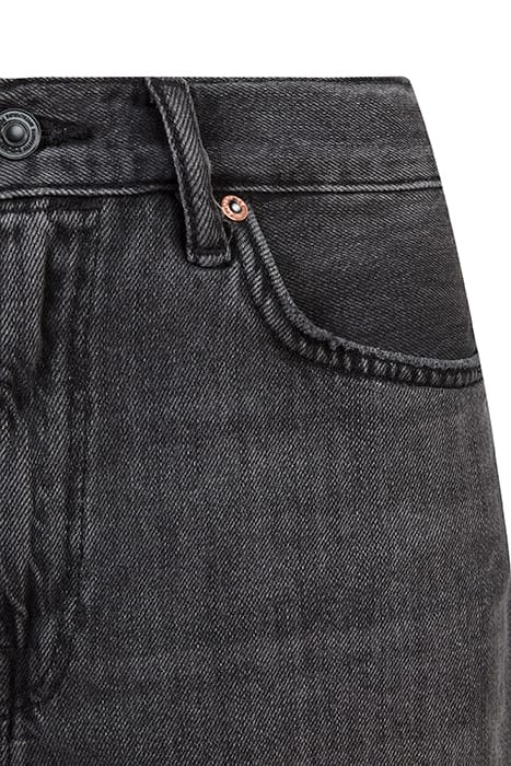 YANNI DENIM SHORTS WASHED BLACK 6