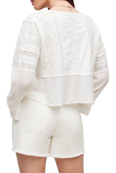 CHLO BRODERIE TOP CHALK WHITE 2