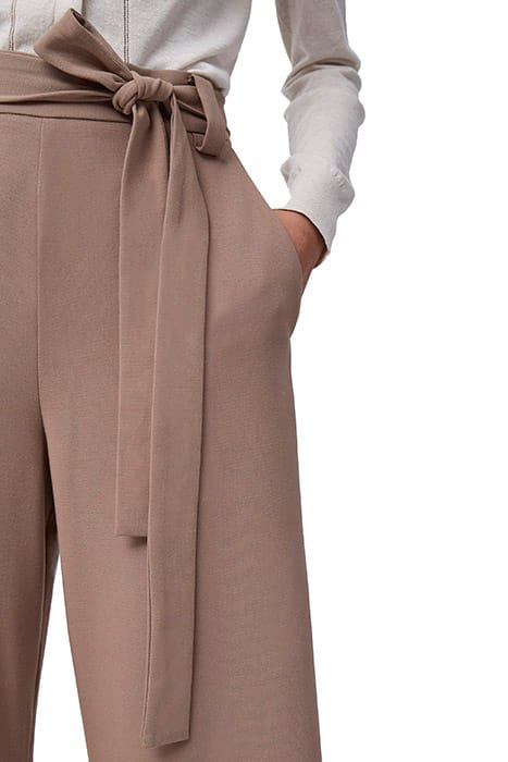 WHISPER BELTED CULOTTES MOCHA MOUSSE 4
