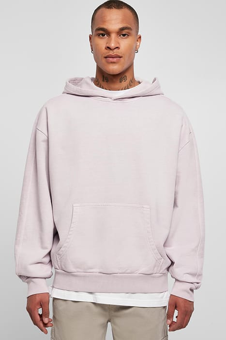 HEAVY TERRY GARMENT DYE HOODY LILAC 2