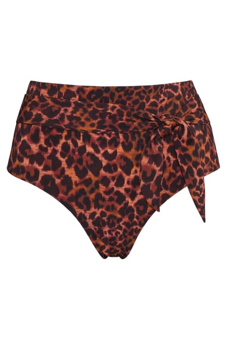JUNGLE DIVA BROWN AND DARK ORANGE BRIEFS 3