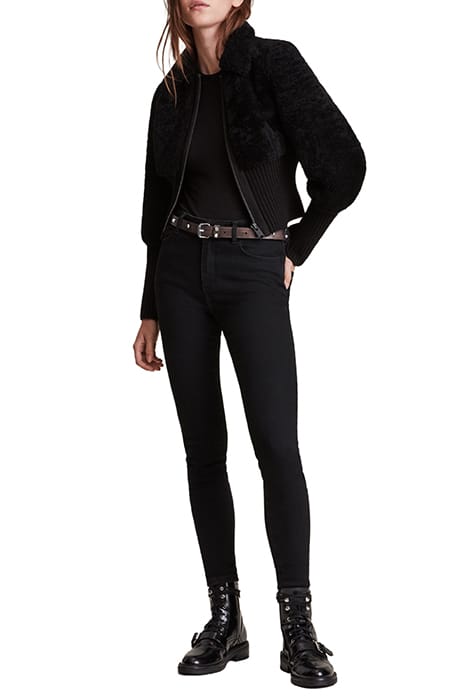 ADRIA SHEARLING BOMB BLACK 2