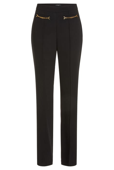 MARCIANO BY GUESS LILLIBETH PANT JET BLACK STRAIGHT 5