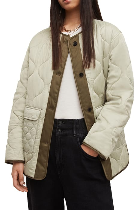 FOXI LINER JACKET PALE/DARK GREEN 1
