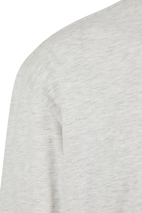ORGANIC OVERSIZED HENLEY LONGSLEEVE LIGHTGREY 8