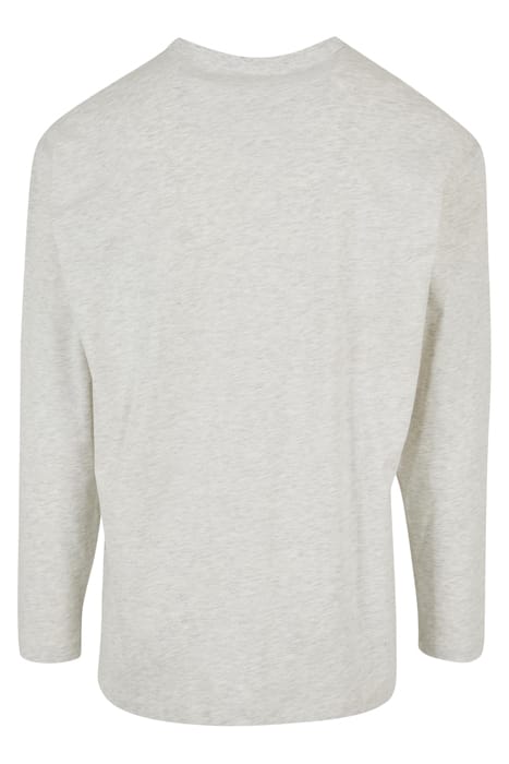 ORGANIC OVERSIZED HENLEY LONGSLEEVE LIGHTGREY 10