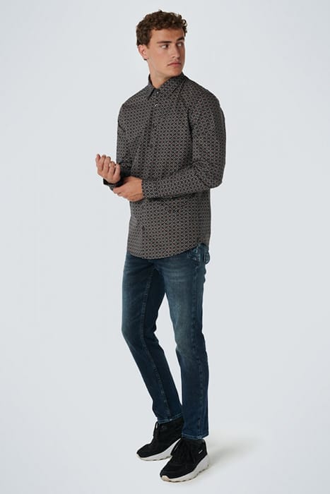 SHIRT STRETCH ALLOVER PRINTED RESPONSIBLE CHOICE INK 4