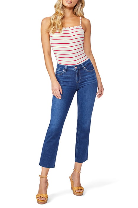 AMBER CROP RAW HEM NOTRE DAME 3