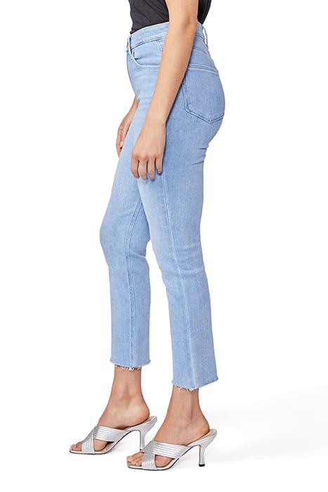 SARAH SLIM CROP RAW HEM PARK AVE 4