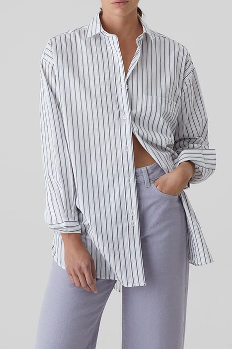 WOMEN BASIC SHIRT SHIRTS & BLOUSES DARK SHADOW 1