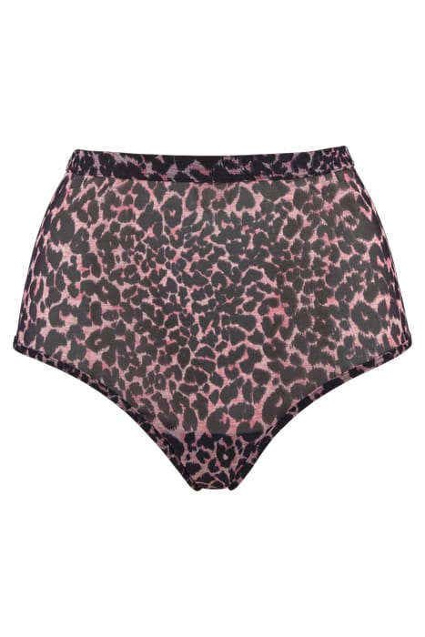 NIGHT FEVER BLACK PINK LEOPARD BRIEFS 3