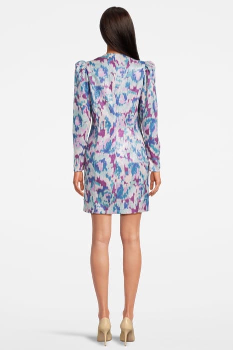 EUPHORIA JACQUARD DRESS MULTICOLOUR 3