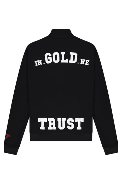 THE SLIM HALF ZIP JET BLACK 2
