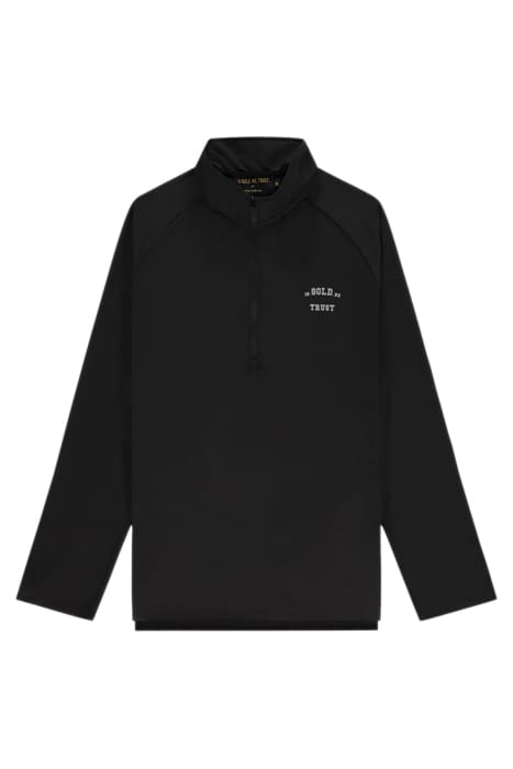 UNISEX SPORT LONGSLEEVE ZIP JET BLACK 1
