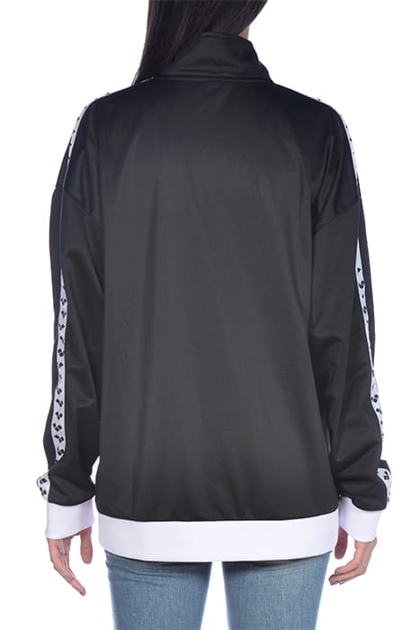 UNISEX TEAM JACKET OVERSIZE BLACK WHITE BLACK 3