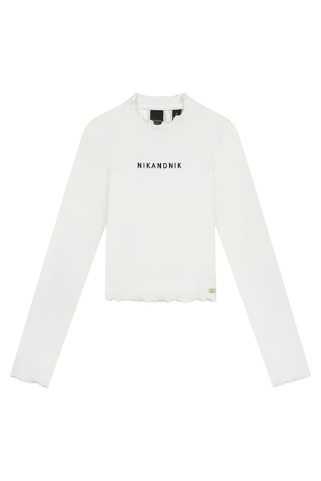 RIB TOP TURTLE LS CROPPED OFF WHITE 1