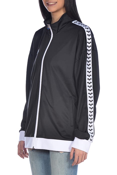 UNISEX TEAM JACKET OVERSIZE BLACK WHITE BLACK 6