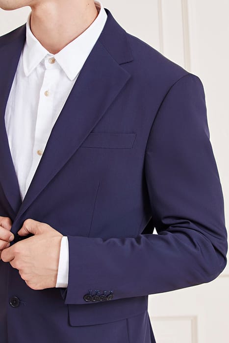 MARCIANO BY GUESS SEAN 2B NOTCH BLAZER SMART BLUE 4