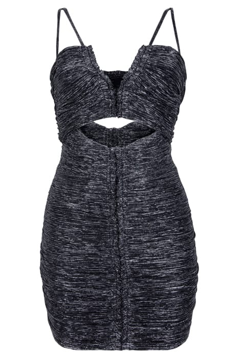 DANI SHIMMER DRESS SILVER 1
