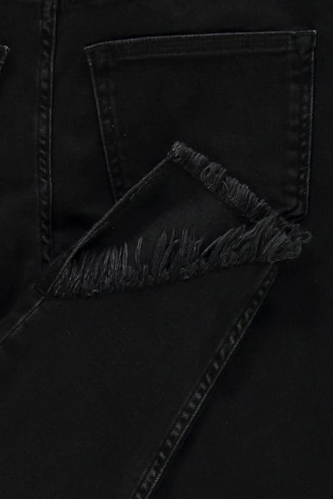 DAX ASYM HEM JEAN WASHED BLACK 3