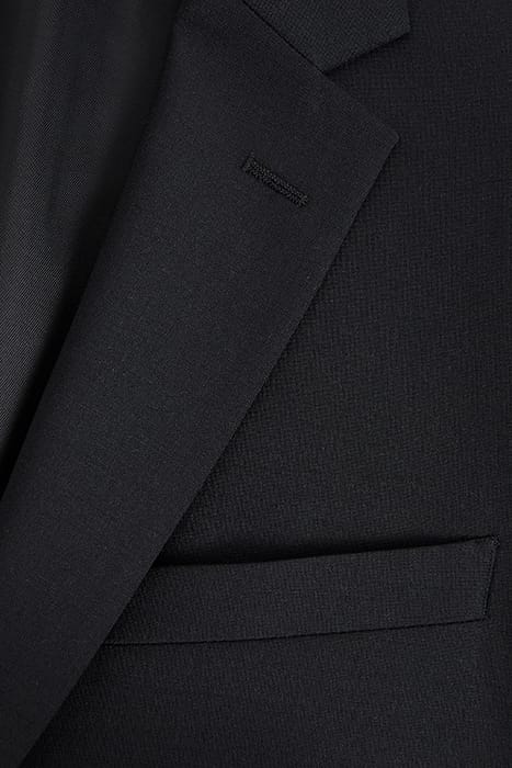 PRAY BLAZER BLACK BLAZER — MEASUREMENTS OF MODEL: 6FT 2" 6