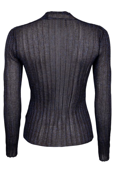 PATRICE TOP BLACK/ROYAL BLUE 2