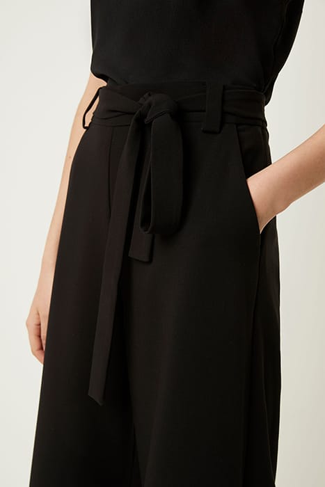 WHISPER BELTED CULOTTES BLACK 2