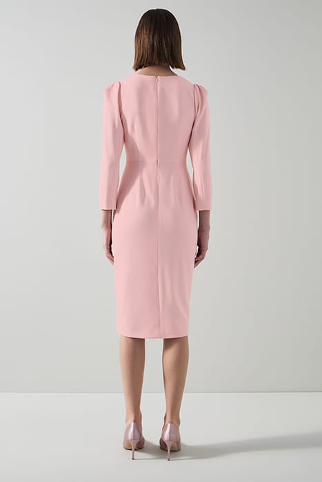NICOLA MIDI DRESS LIGHT PINK 2
