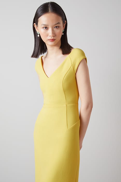 EDEN MIDI DRESS YELLOW 4