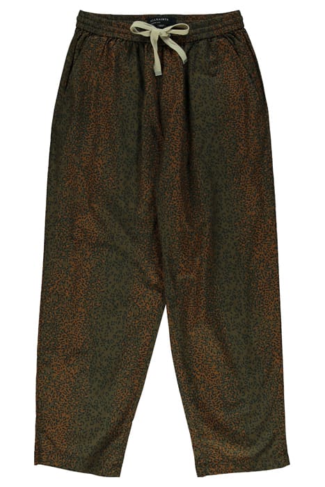 COWELL TROUSER AGED WALNUT BROWN 1