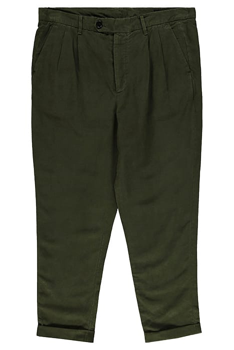 KAINAN TROUSER AGED KHAKI BROWN 1