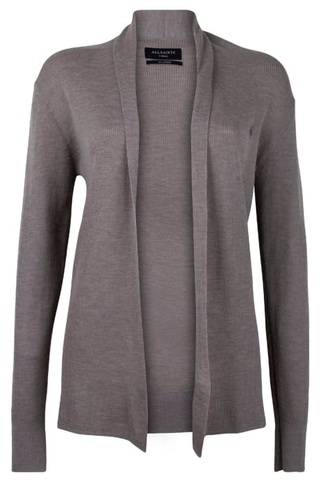MODE MERINO OPEN CAR WOOD BROWN MARL 1