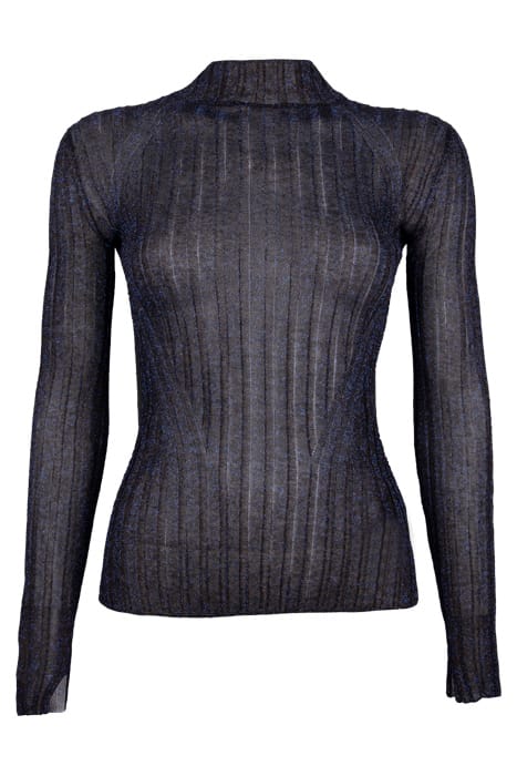 PATRICE TOP BLACK/ROYAL BLUE 1