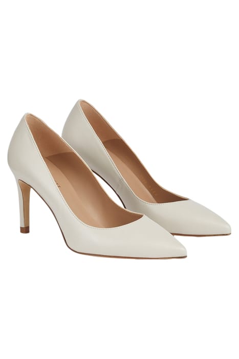 FLORET COURT HEEL ECRU 2