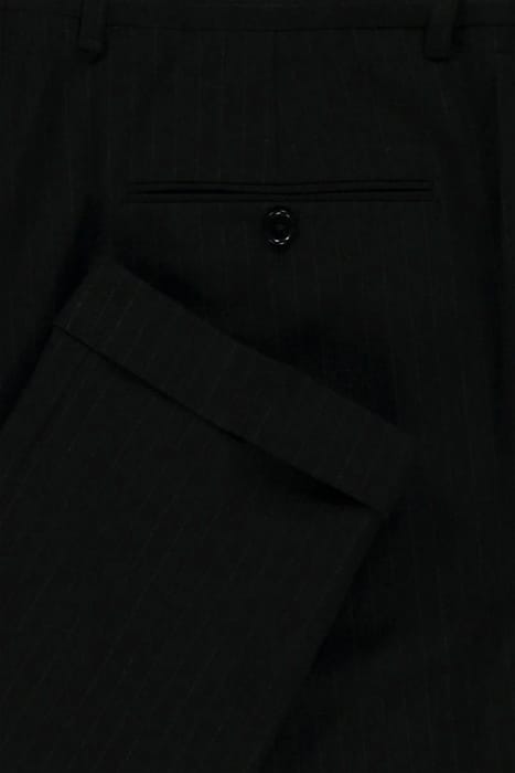 BARROW TROUSER BLK/CHLK PINSTRIPE 3