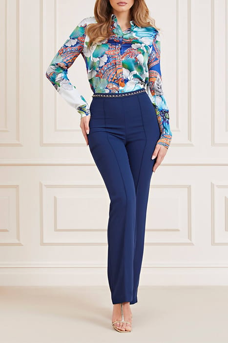 MARCIANO BY GUESS NAUSICA PANT SECRET STRAIGHT BLUE 3