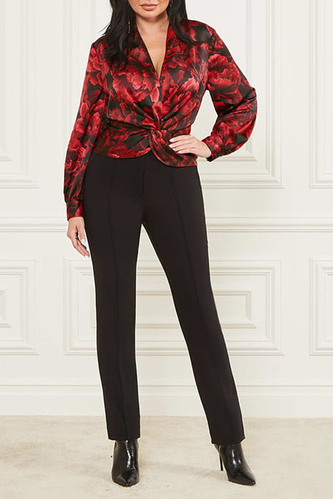 MARCIANO BY GUESS BLOSSOM BLOUSE PASSION FLOWER PRINT 3