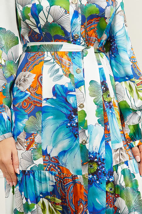 MARCIANO BY GUESS LUCKY CHARM MAXI DRESS PRINT 5