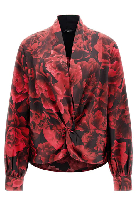 MARCIANO BY GUESS BLOSSOM BLOUSE PASSION FLOWER PRINT 5