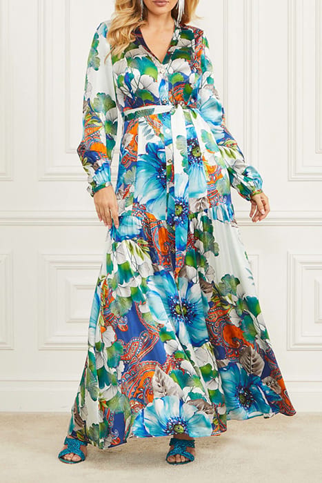 MARCIANO BY GUESS LUCKY CHARM MAXI DRESS PRINT 1