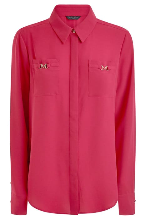 MARCIANO BY GUESS PHOEBE CHAIN BLOUSE MID MAGENTA 4