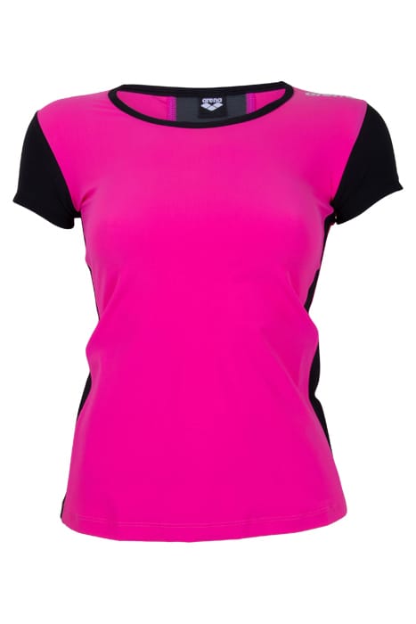 W PERF REVO T-SHIRT FRESIA ROSE BLACK 4