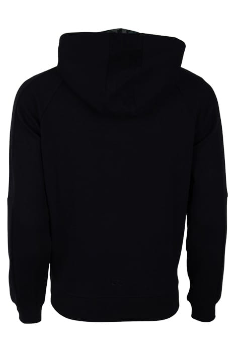MAN HOODIE FULL ZIP BLACK 6