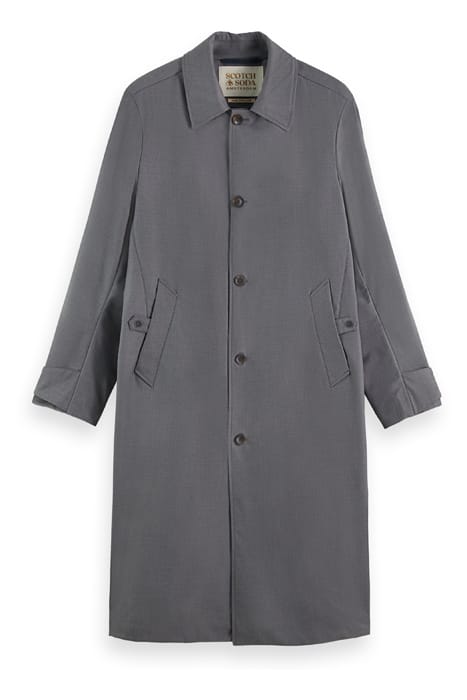 LOOSE FIT MAC COAT TAUPE 1