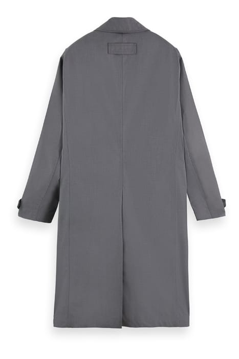 LOOSE FIT MAC COAT TAUPE 2