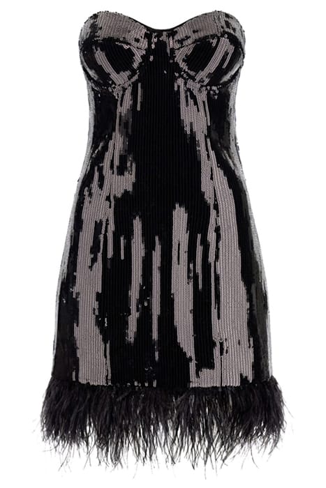 MARCIANO BY GUESS JOSEPHINE CORSET DRE JET BLACK 8