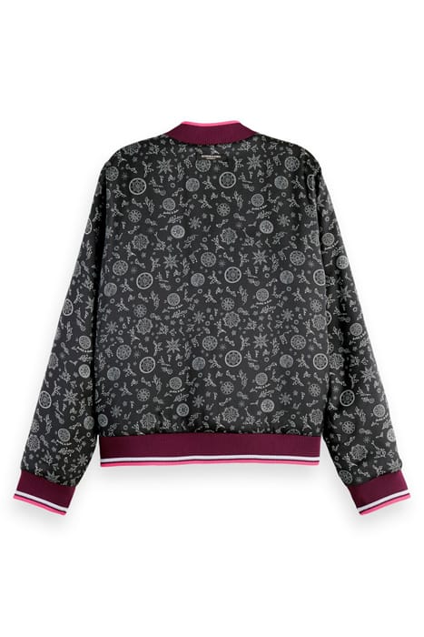 REVERSIBLE PADDED BOMBER JACKET IN RECYCLED POLYESTER PLANET 2