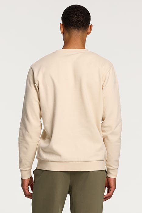 MEN TRIANGLE SWEATER TORTILLA WHITE 2
